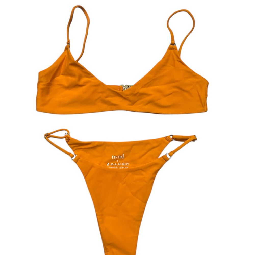 Bright Orange Bikini Set
